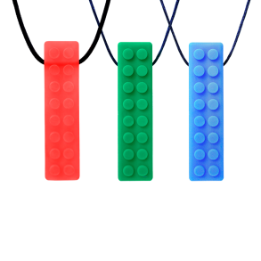 ARK Therapeutic | Tyggesmykke, Brik m. tekstur - Ekstra h�rd