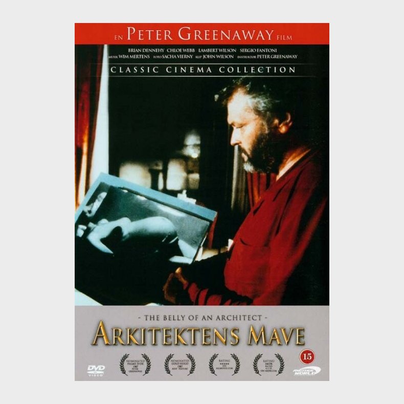 Arkitektens Mave / The Belly Of An Architect - DVD - Film