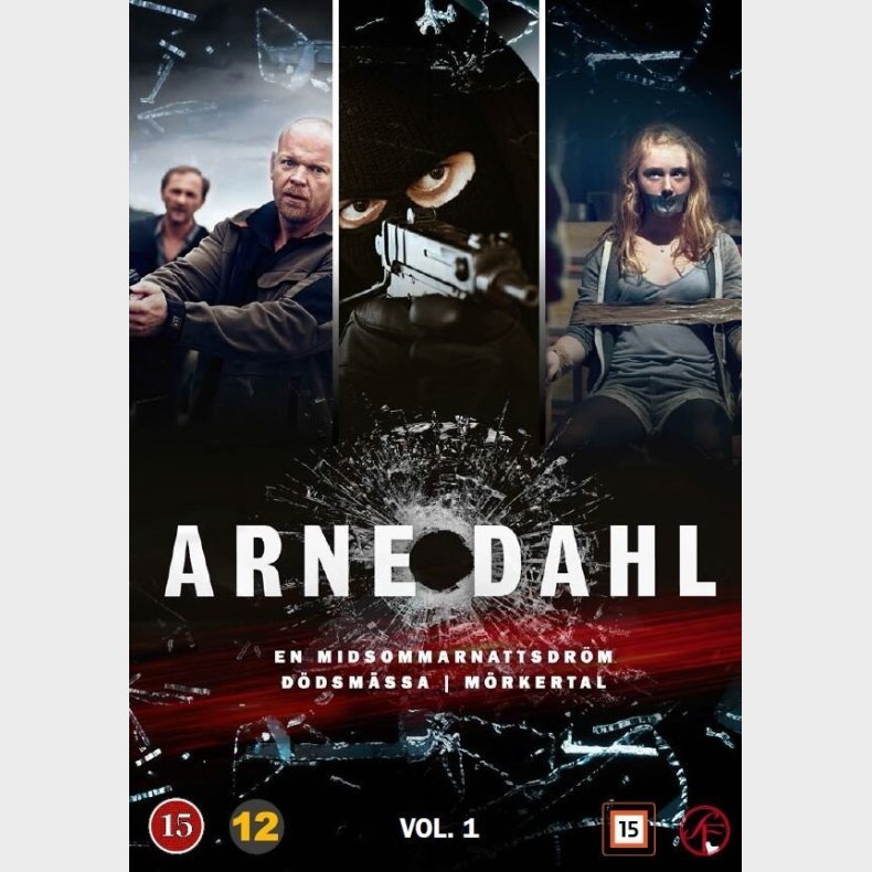 Arne Dahl Boks - Vol. 1 - DVD - Tv-serie