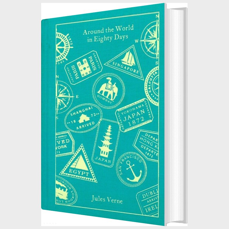 Around The World In Eighty Days - Jules Verne - English Book