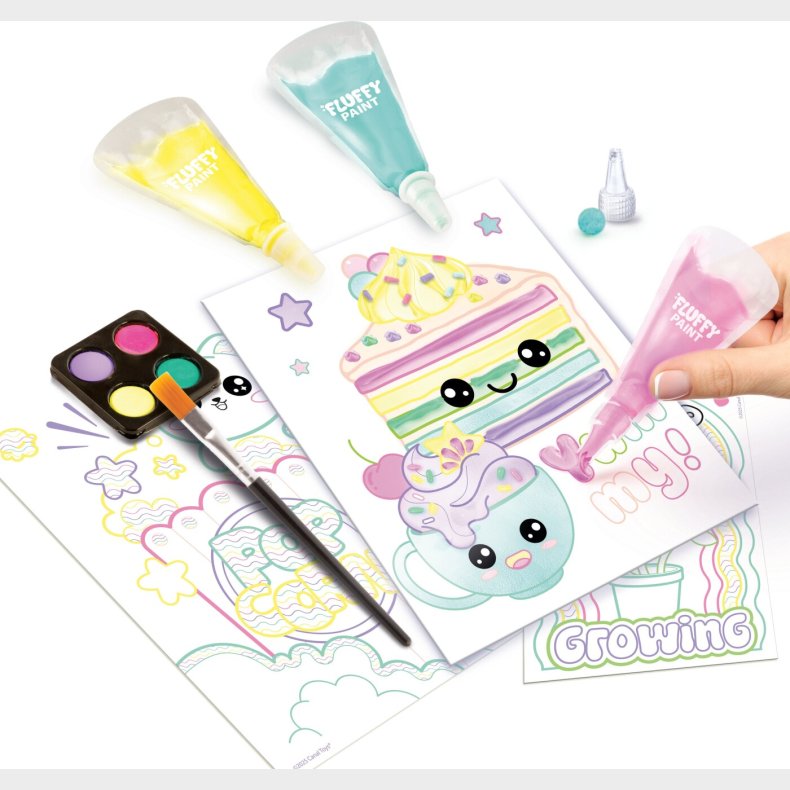 Art Lab - Fluffy Paint Kit