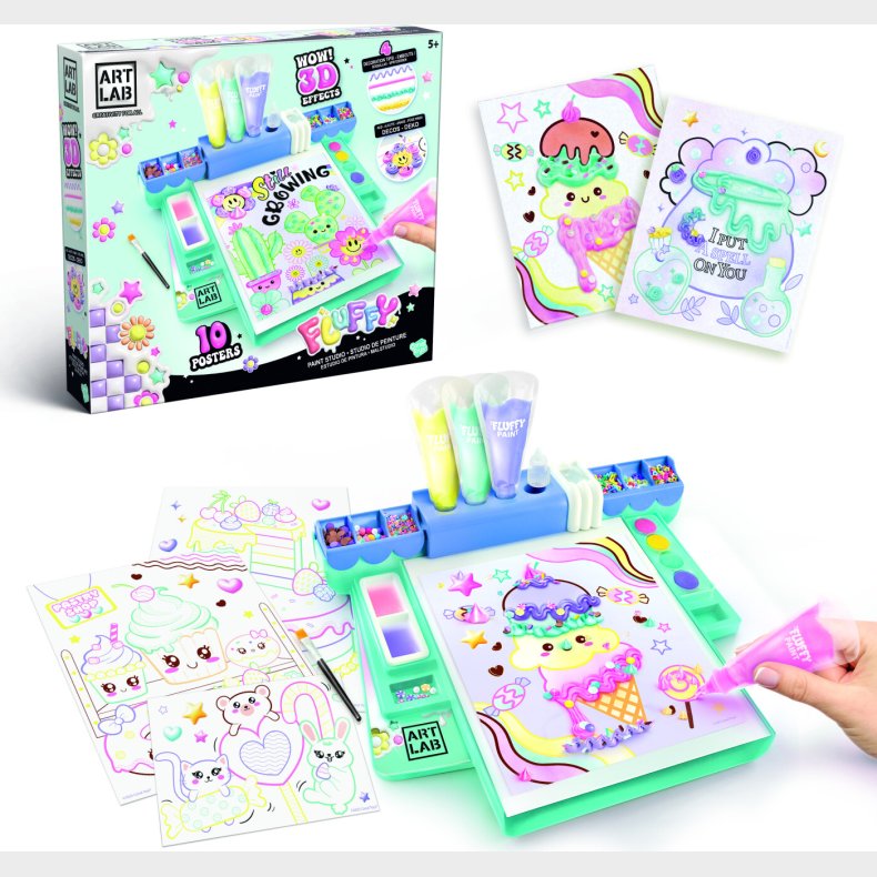 Art Lab - Fluffy Paint Studio