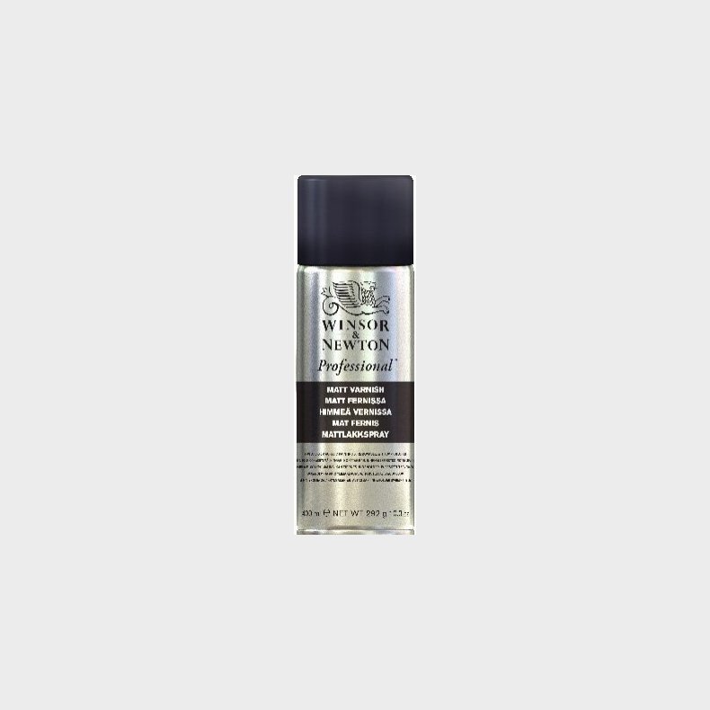 Winsor & Newton - Matt Varnish - Mat Lak Spray 400 Ml