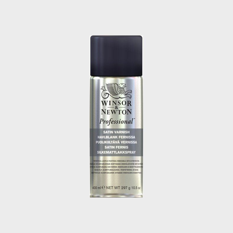 Winsor & Newton - Satin Varnish - Satin Lak Spray 400 Ml