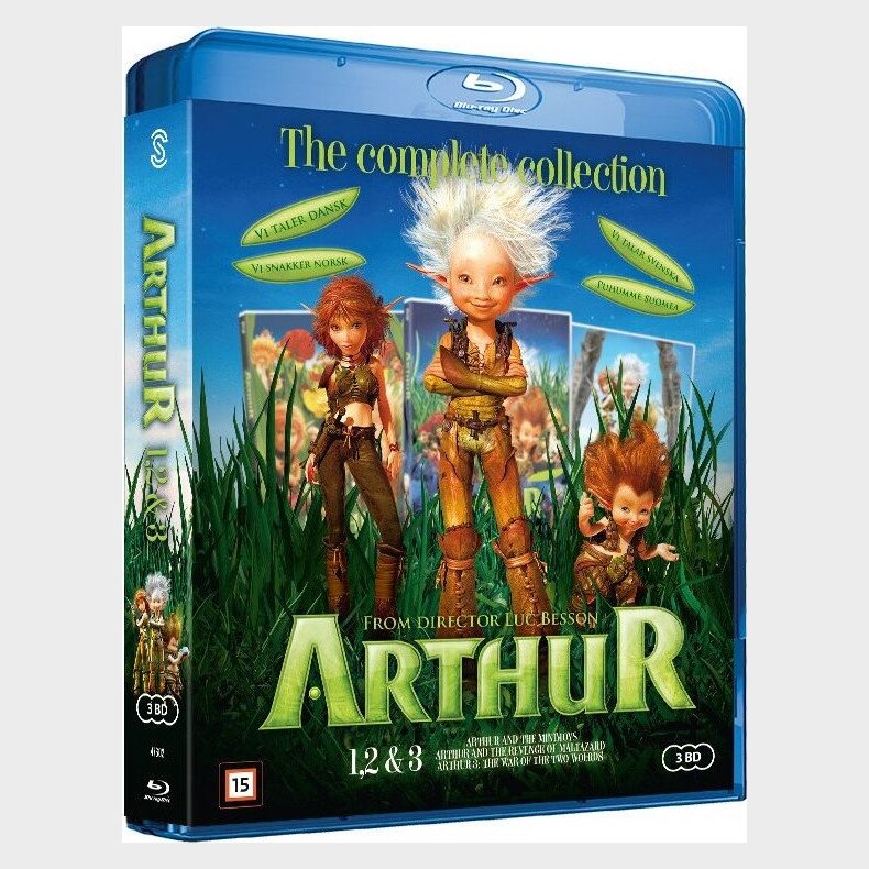 Arthur 1-3 - Blu-Ray