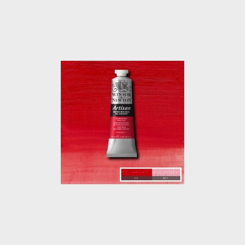 Winsor & Newton - Artisan Oliemaling - Cadmium Red Deep Hue 37 Ml