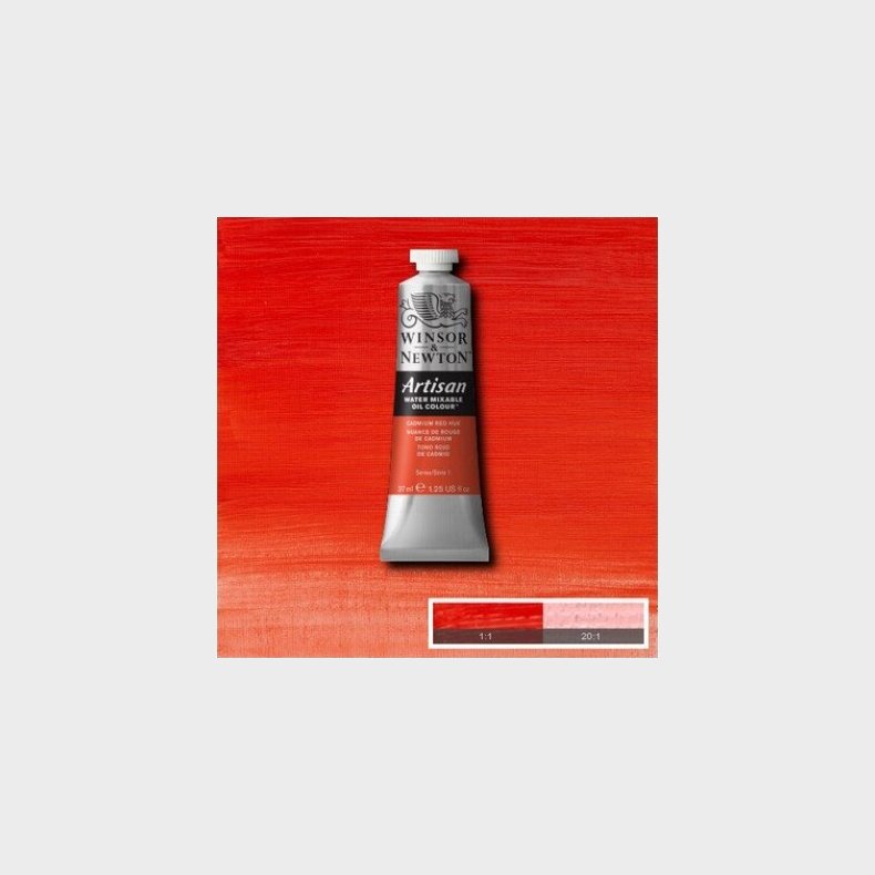Winsor & Newton - Artisan Oliemaling - Cadmium Red Hue 37 Ml