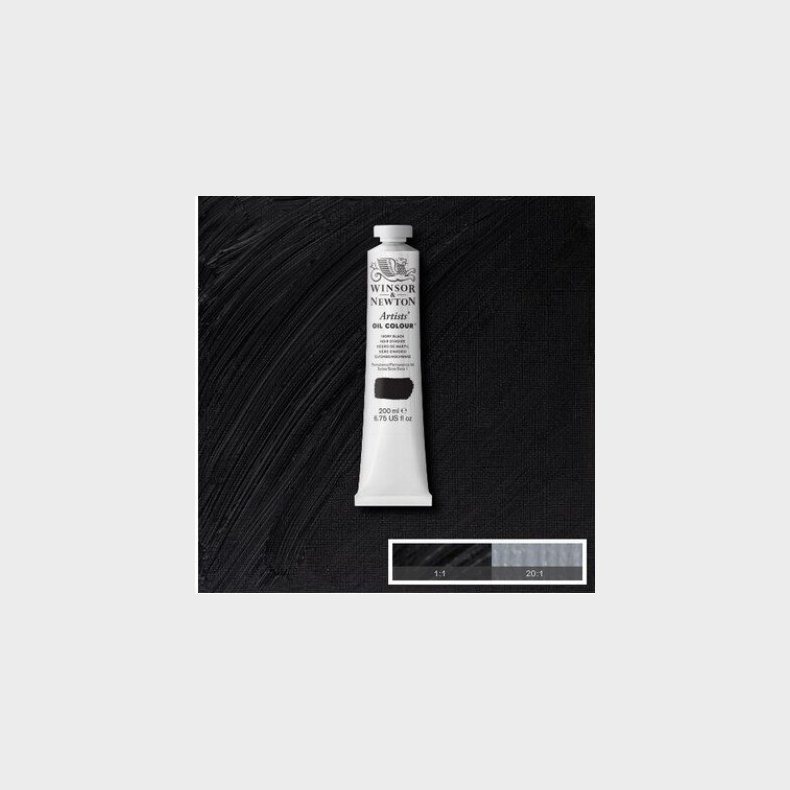Winsor & Newton - Oliemaling - Artists - Ivory Black 200 Ml