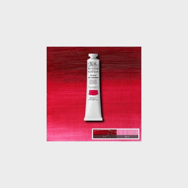 Winsor & Newton - Oliemaling - Artists - Permanent Rose 200 Ml