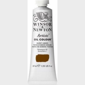 Winsor & Newton - Oliemaling - Artists - Burnt Umber 37 Ml
