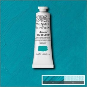 Winsor & Newton - Oliemaling - Artists - Cobalt Turquoise Light 37 Ml