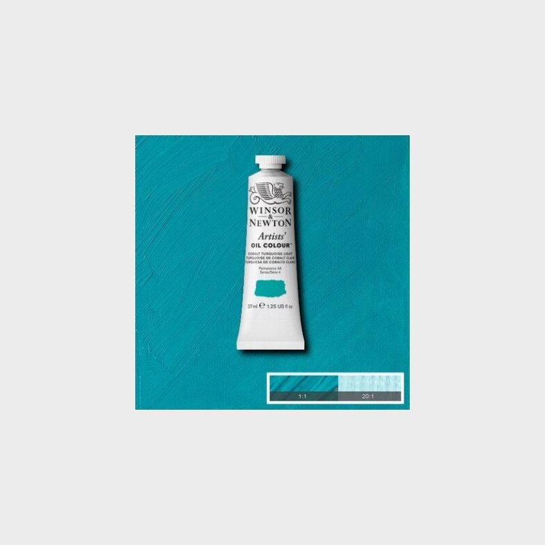 Winsor & Newton - Oliemaling - Artists - Cobalt Turquoise Light 37 Ml