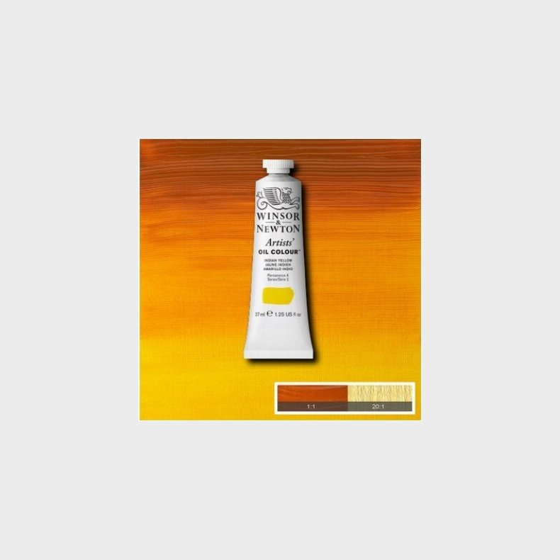 Winsor & Newton - Oliemaling - Artists - Indian Yellow 37 Ml