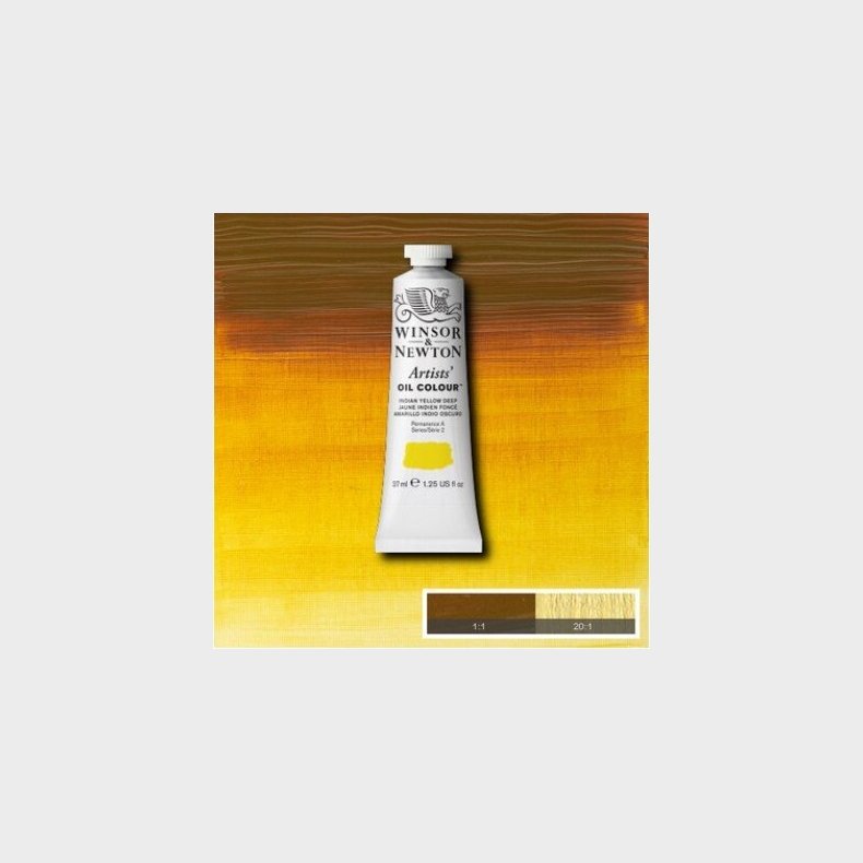 Winsor & Newton - Oliemaling - Artists - Indian Yellow Deep 37 Ml