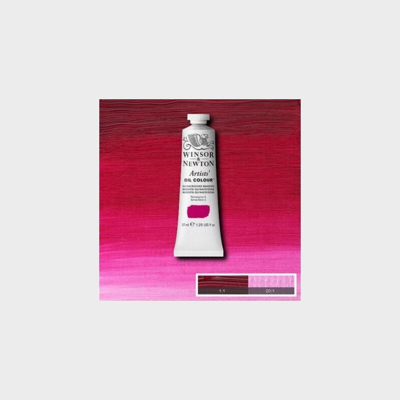 Winsor & Newton - Oliemaling - Artists - Quinacridone Magenta 37 Ml