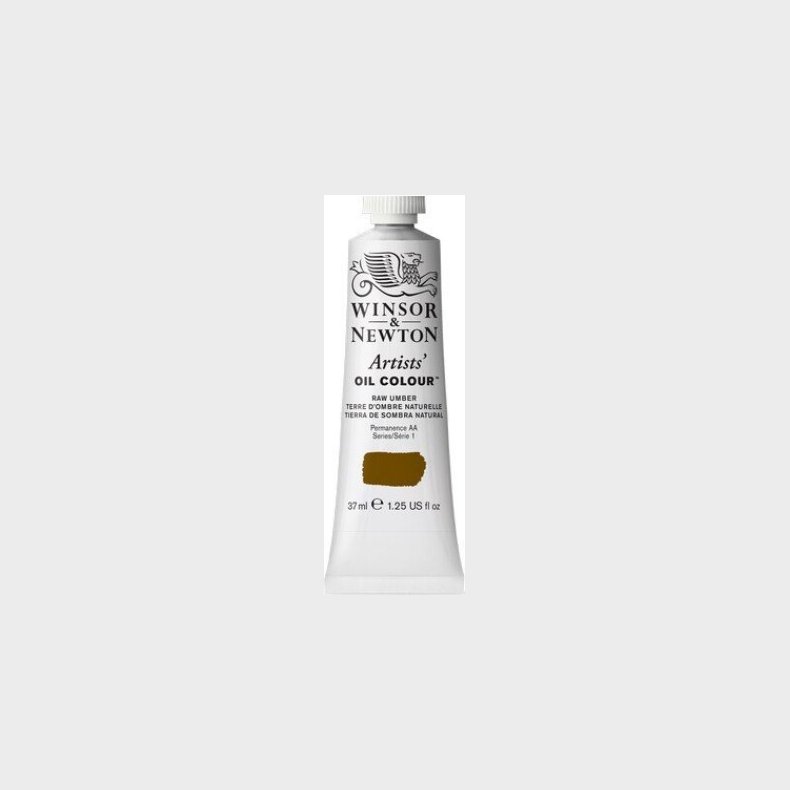 Winsor & Newton - Oliemaling - Artists - Raw Umber 37 Ml