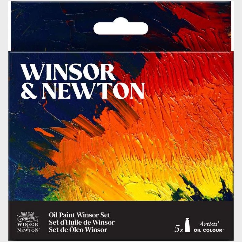 Winsor & Newton - Artists Oil - Oliemaling St 5x37 Ml - Winsor Set