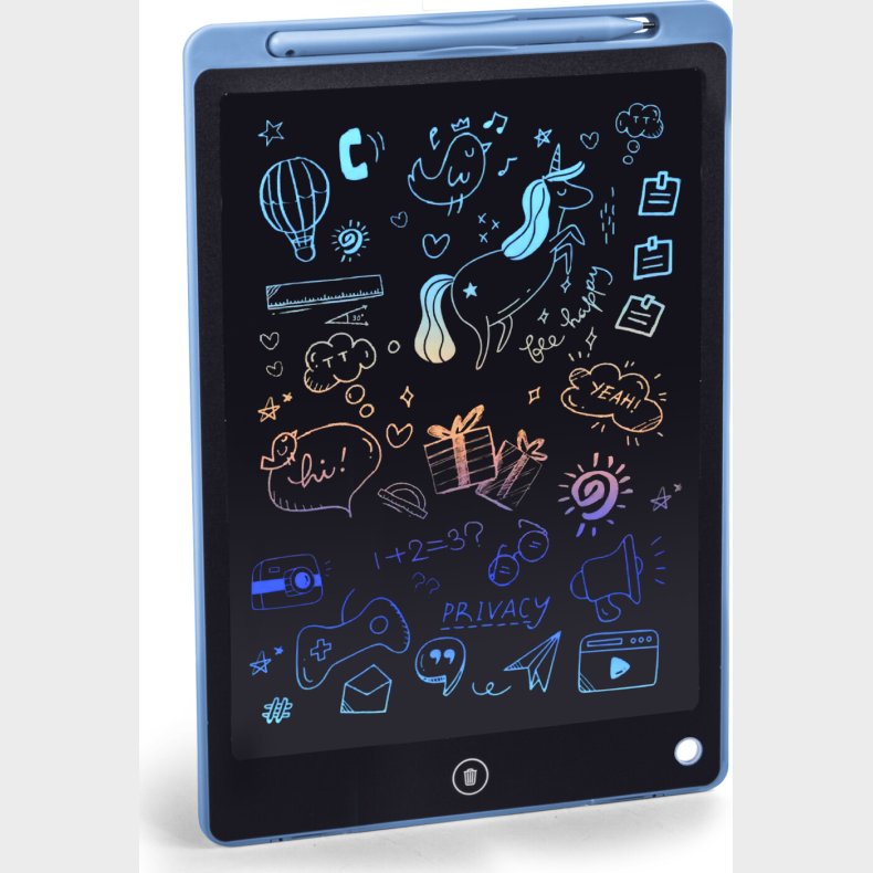 Lcd Tegne Og Skrive Tablet - 26x18cm - Artkids
