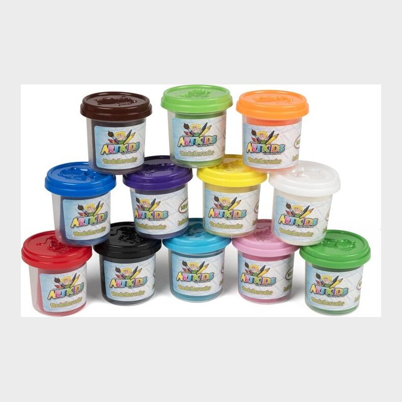 Artkids - Modellervoks St - 12 Farver