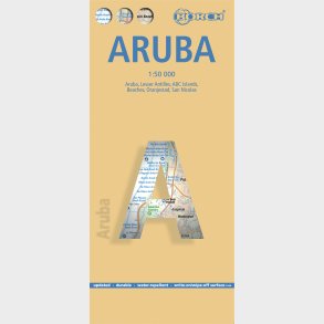 Aruba - Borch Maps  - English book