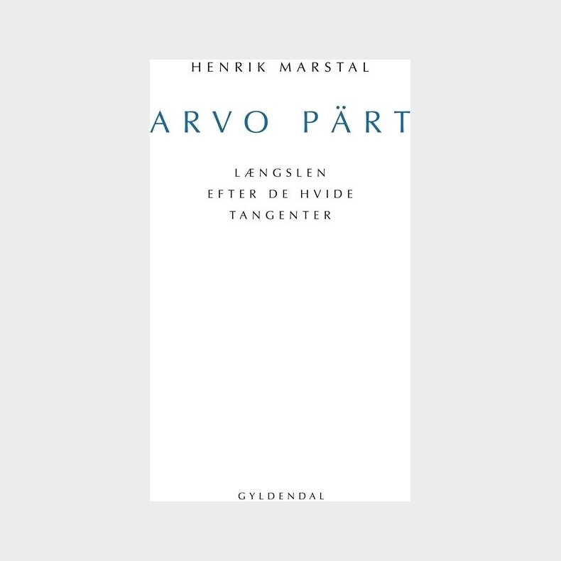 Arvo P�rt - Henrik Marstal - Bog
