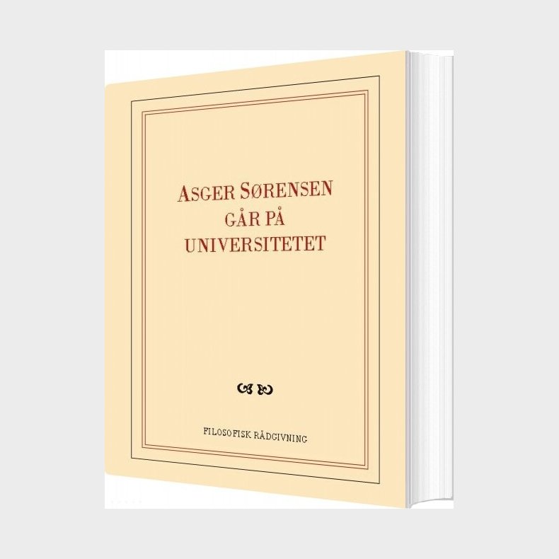 Asger Srensen Gr P Universitetet - Asger Srensen - Bog