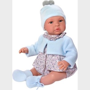 Asi - Leo Baby Dukke - Dreng - 46 Cm - Kort Dragt Og Jakke