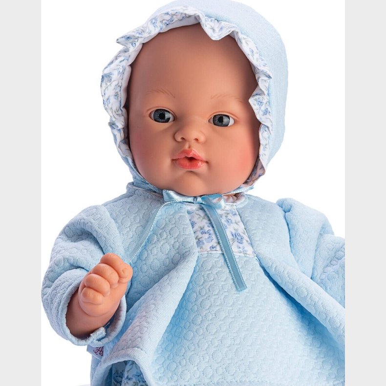 Asi - Koke Baby Dukke - Dreng - 36 Cm - Bl�t T�j Med Sutteflaske