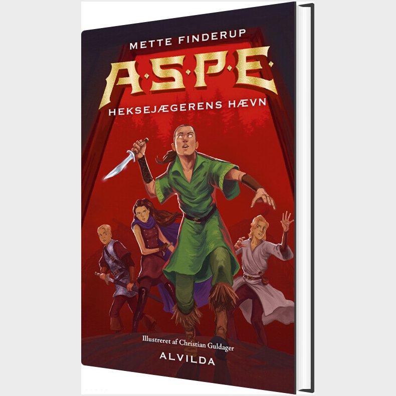 A.s.p.e. 12: Heksejgerens Hvn - Mette Finderup - Bog