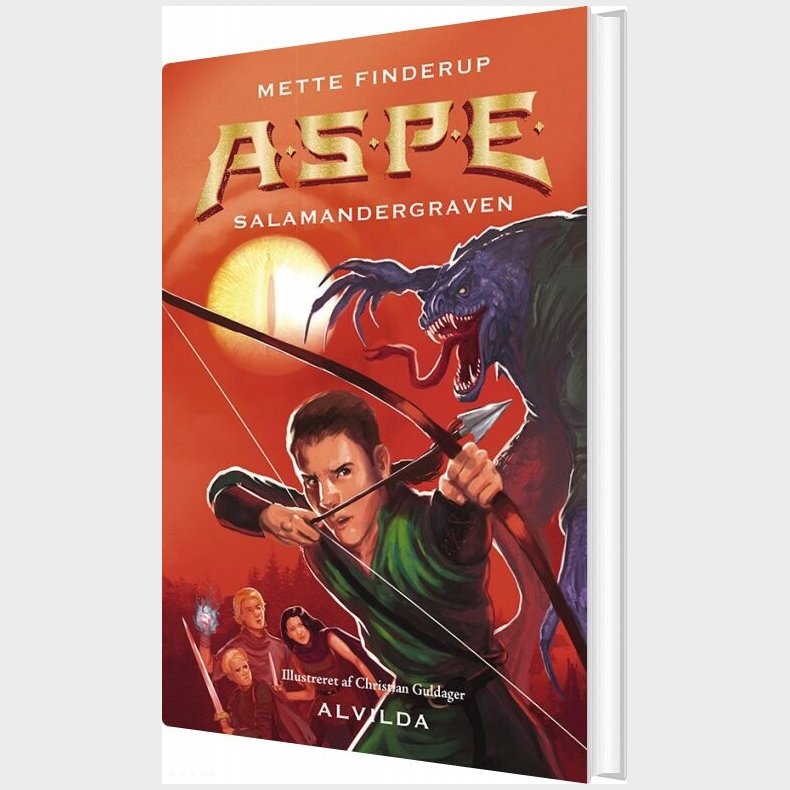 A.s.p.e. 4 - Salamandergraven - Mette Finderup - Bog