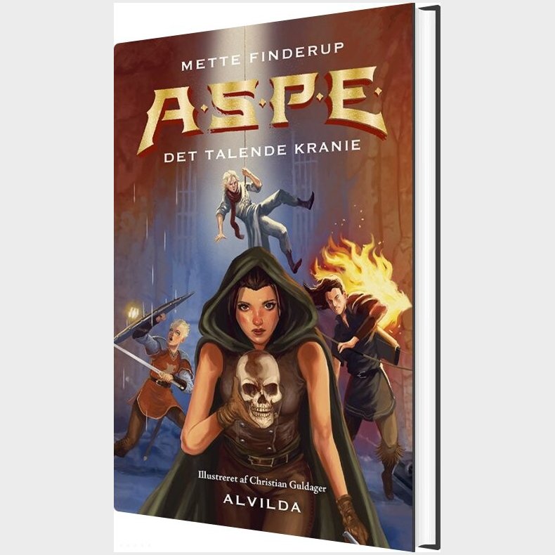 A.s.p.e. 8: Det Talende Kranie - Mette Finderup - Bog