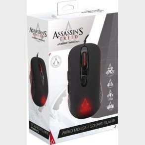 Assassin's Creed - Gaming Mouse 3600 Dpi -led-black