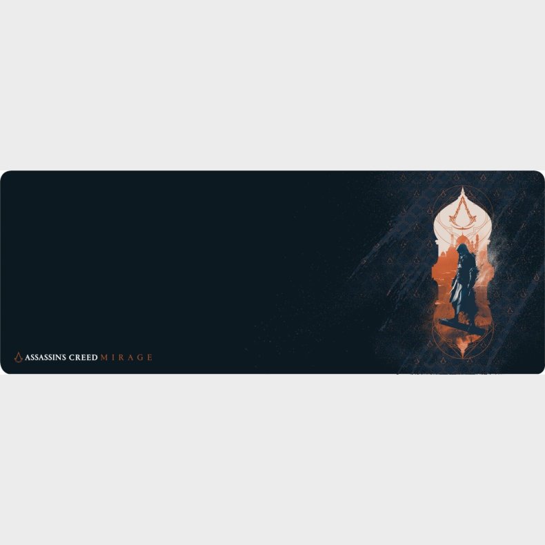 Assassin's Creed Mirage - Xl Mouse Pad - Blue Silhouette Logo