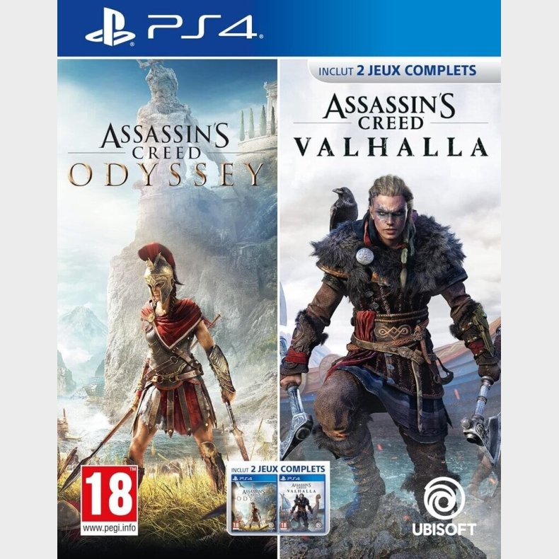 Assassin's Creed Odyssey + Valhalla - PS4