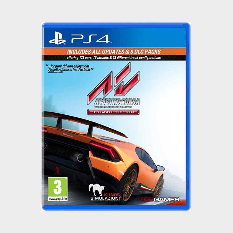 Assetto Corsa - Ultimate Edition - PS4