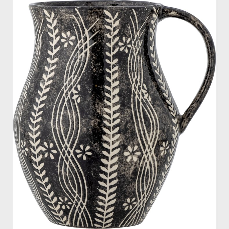 Creative Collection - Aswan Kande Til Vand - Sort - Stentj Keramik