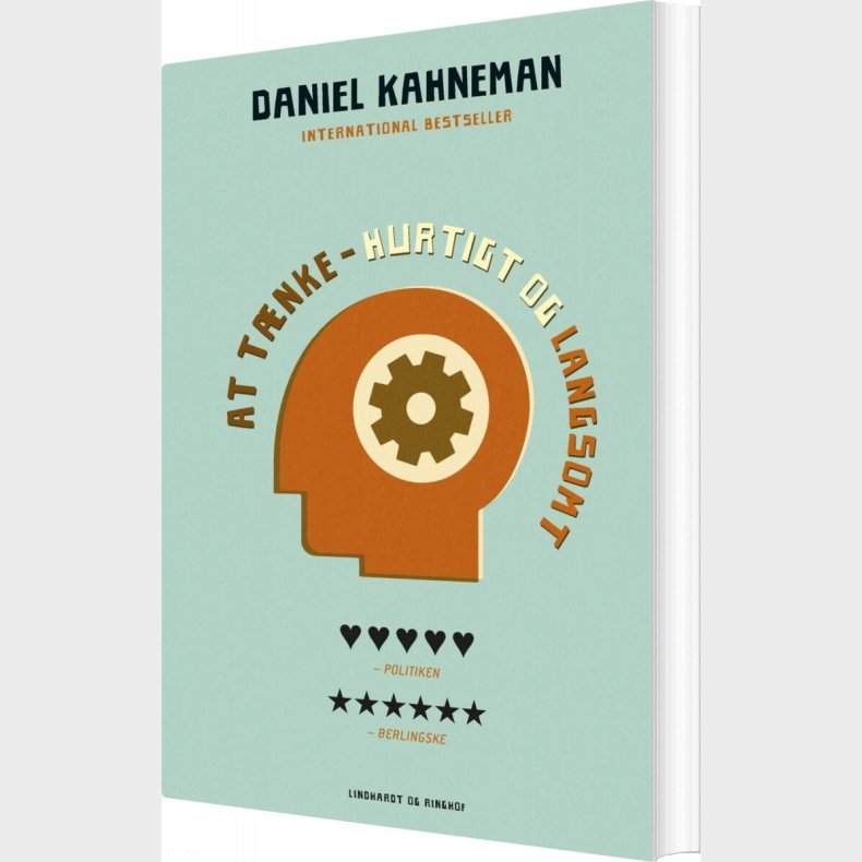 At Tnke - Hurtigt Og Langsomt - Daniel Kahneman - Bog