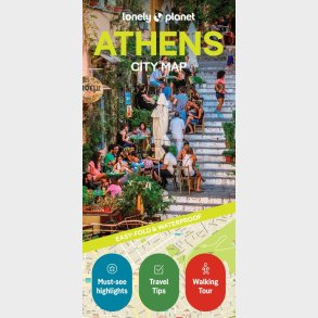 Athens City Map - Lonely Planet  - English book