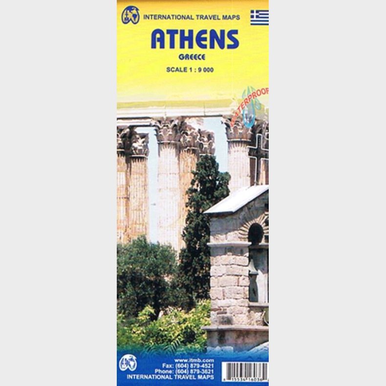 Athens, International Travel Maps - English book