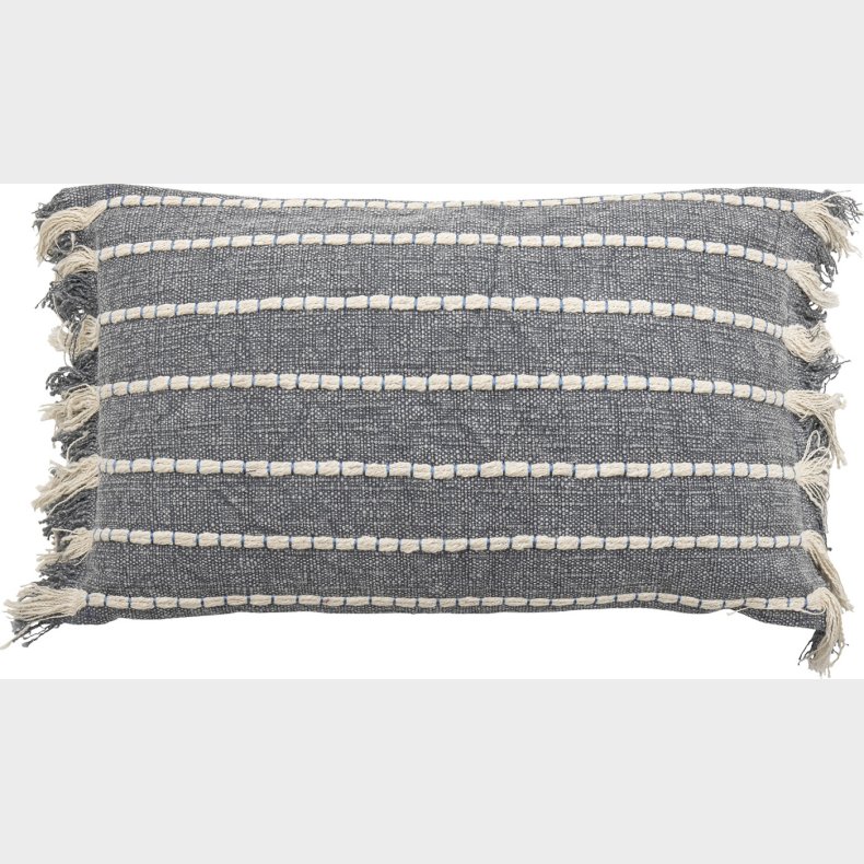 Creative Collection - Atiki Pude - Bl - Bomuld - 60x35 Cm