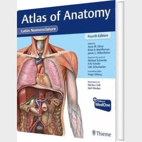 Atlas Of Anatomy: Latin Nomenclature - Anne M. Gilroy - English Book