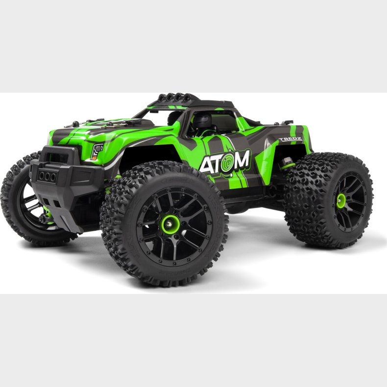 Maverick Rc - Monster Truck Atom At1 1/18 4wd - Gr�n
