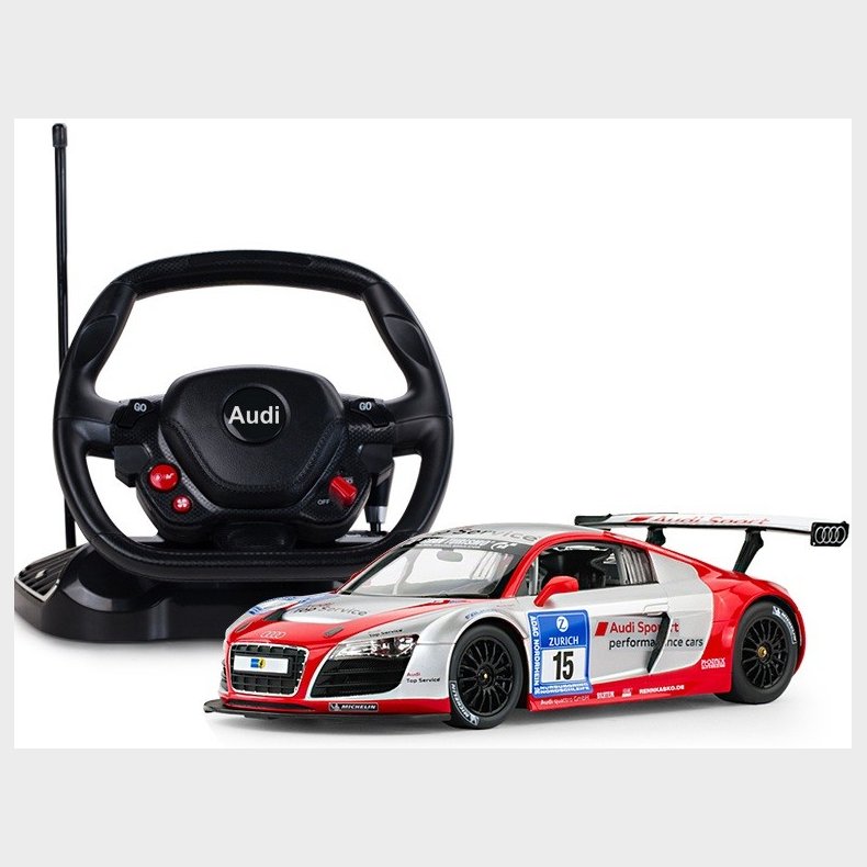 Audi R8 LMS Performance Fjernstyret Bil med rat 1:14