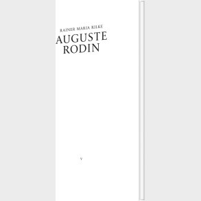 Auguste Rodin - Rainer Maria Rilke - Bog