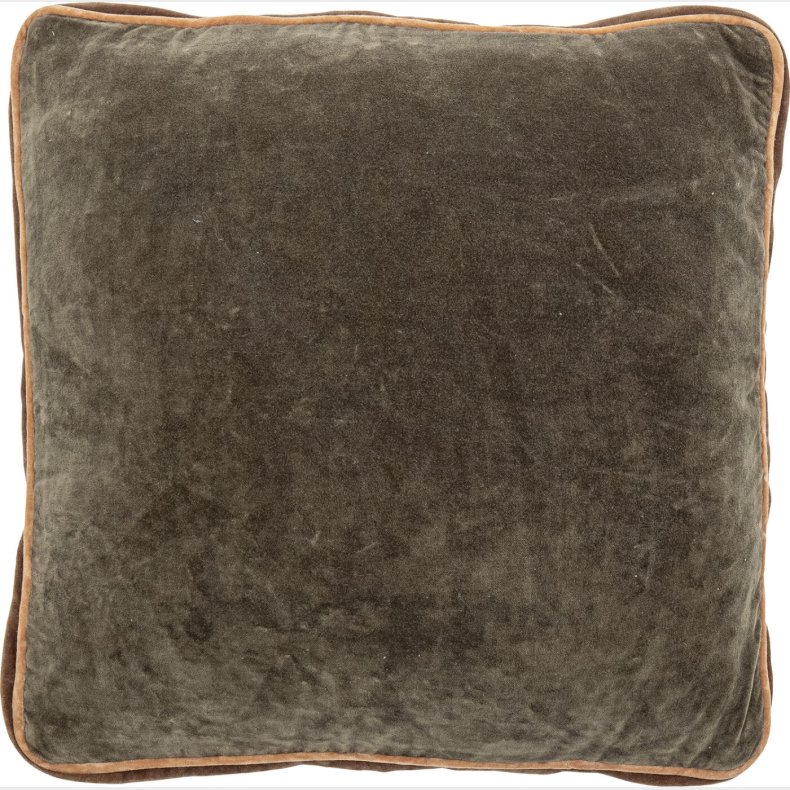 Creative Collection - Aurial Pude - Grn - Bomuld - 45x45 Cm