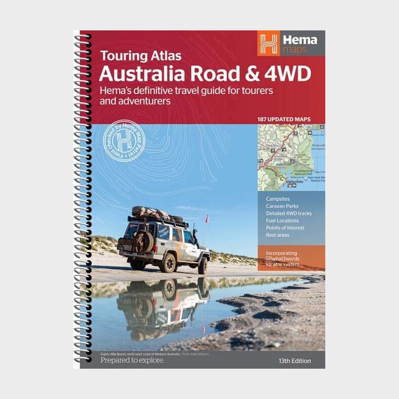 Hema Maps - Australia Road & 4wd Touring Atlas - English book