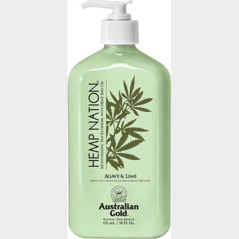 Australian Gold - Hemp Nation Agave & Lime Tan Extender Body Lotion 535 Ml