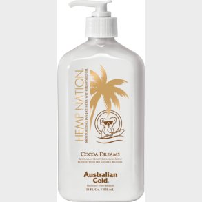 Australian Gold - Hemp Nation Cocoa Dreams Tan Extender Body Lotion 535 Ml