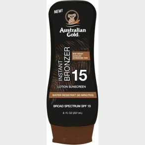 Australian Gold - Instant Bronzer Sunscreen Lotion Spf 15 237 Ml