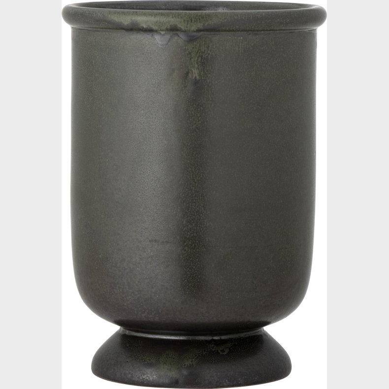 Bloomingville - Auverte Urtepotteskjuler - Grn - Stentj Keramik